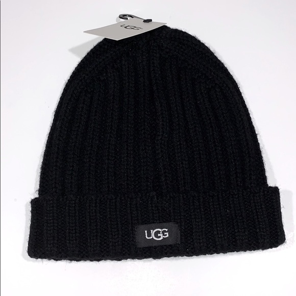 UGG Other - UGG Black Ribbed Hat